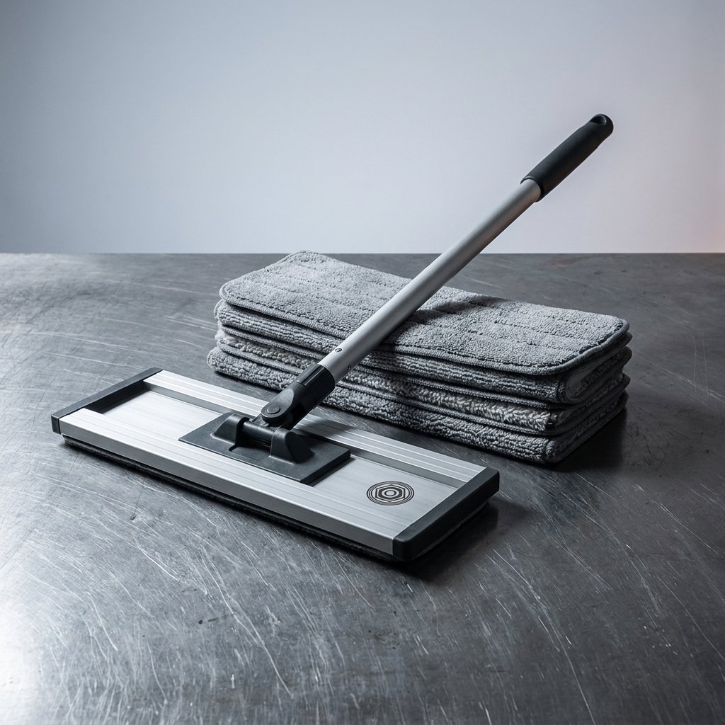 Microfiber Flat Mop System, TXB-3010, TXB Supply Co.