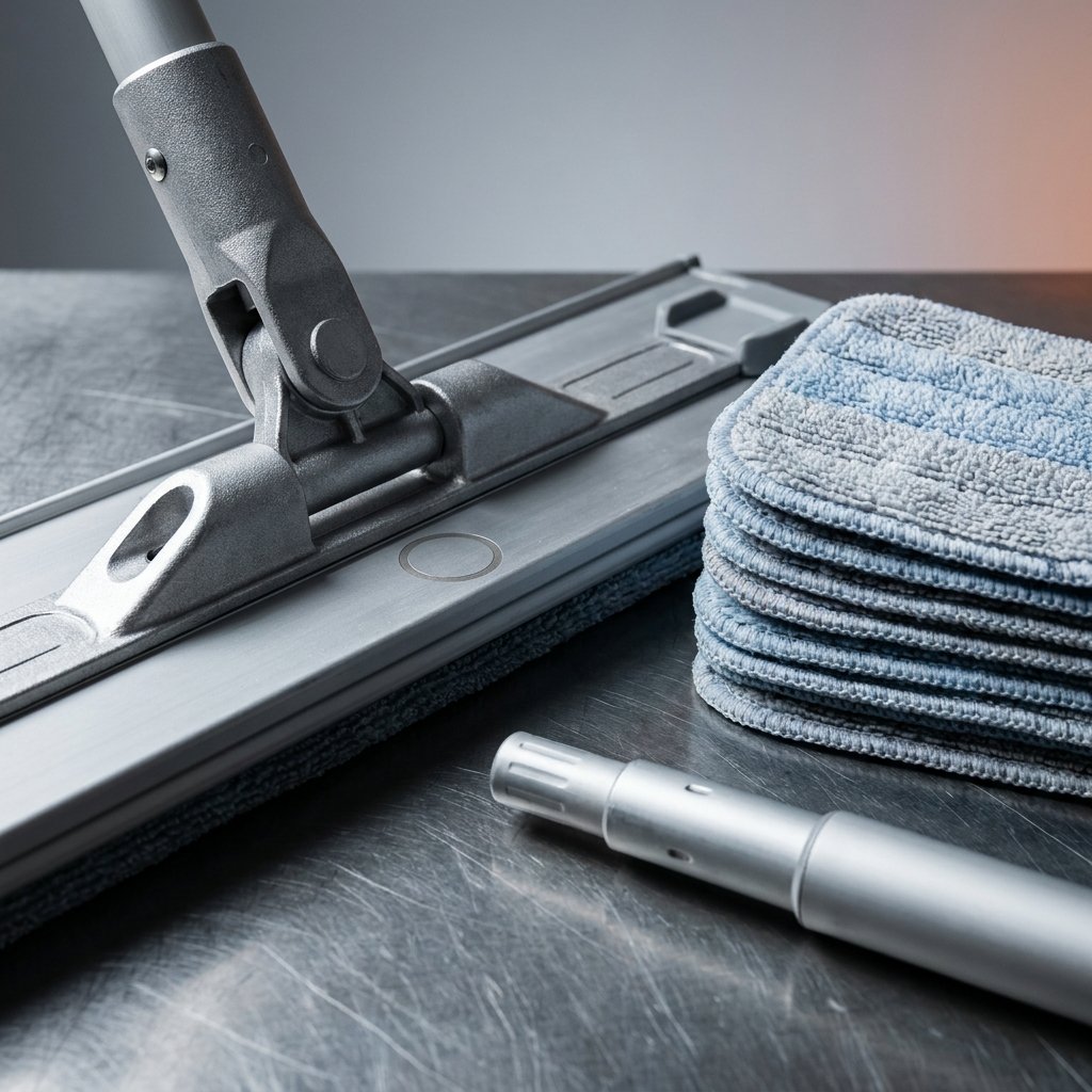 Microfiber Flat Mop System, TXB-3010, TXB Supply Co.