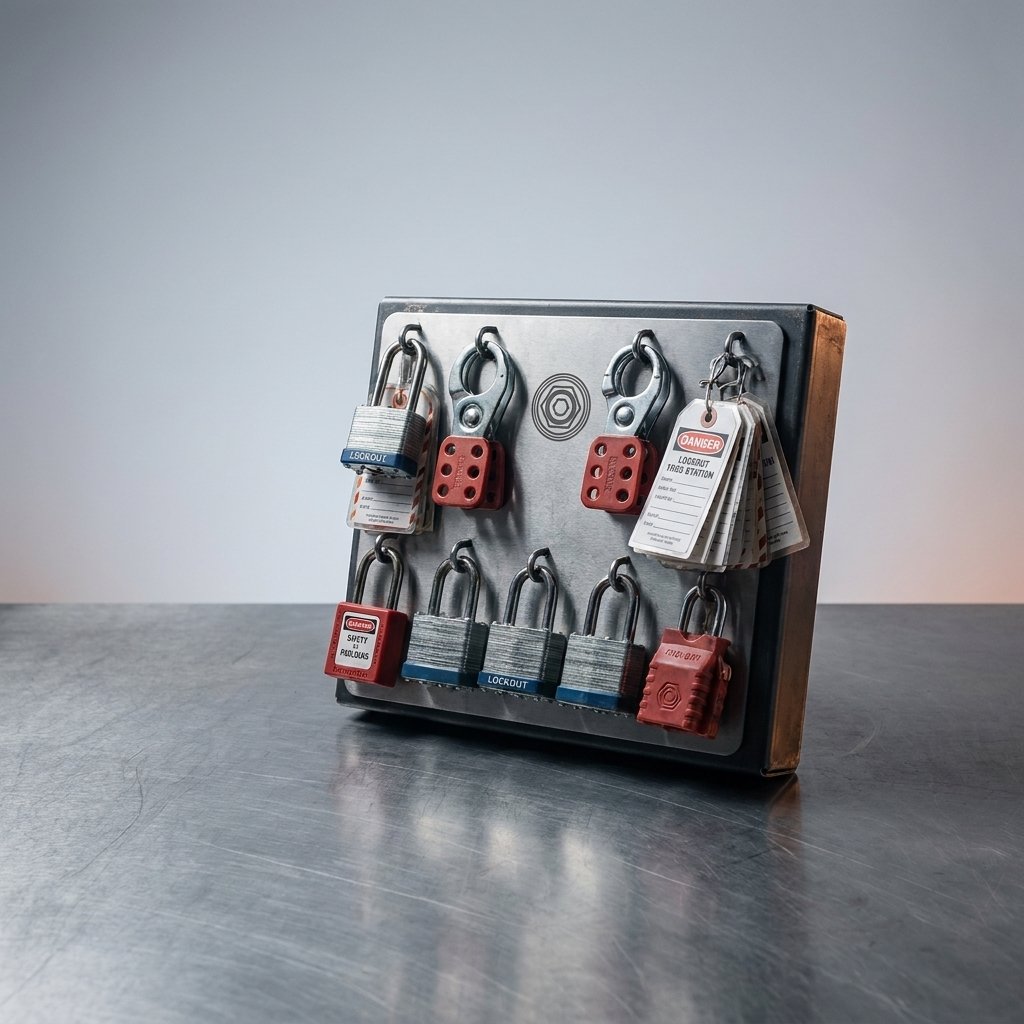 Lockout/Tagout Station, TXB-4080, TXB Supply Co.