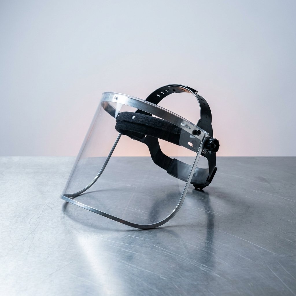 Face Shield with Ratchet Headgear, TXB-4120, TXB Supply Co.